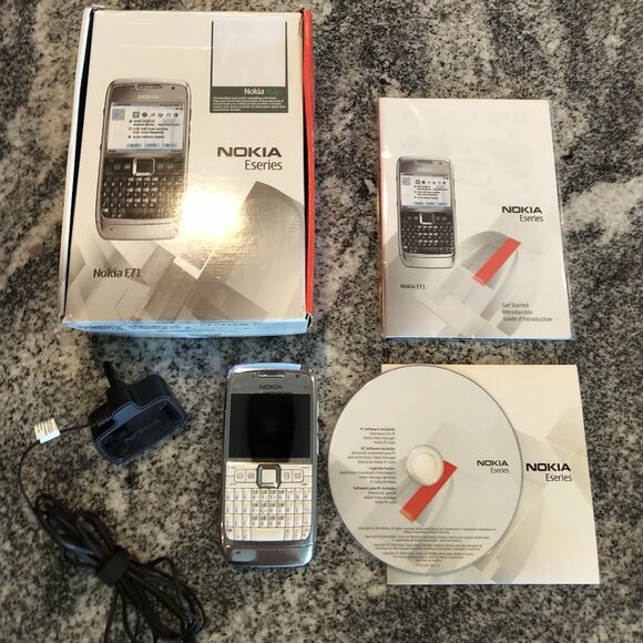 Nokia E Series E71 Phone - Picture 1 of 16